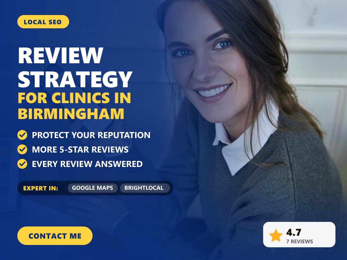 Review strategy for clinics in Birmingham — image 1