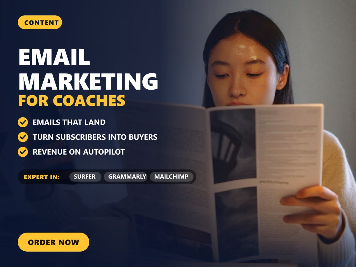 Email marketing for coaches — image 1
