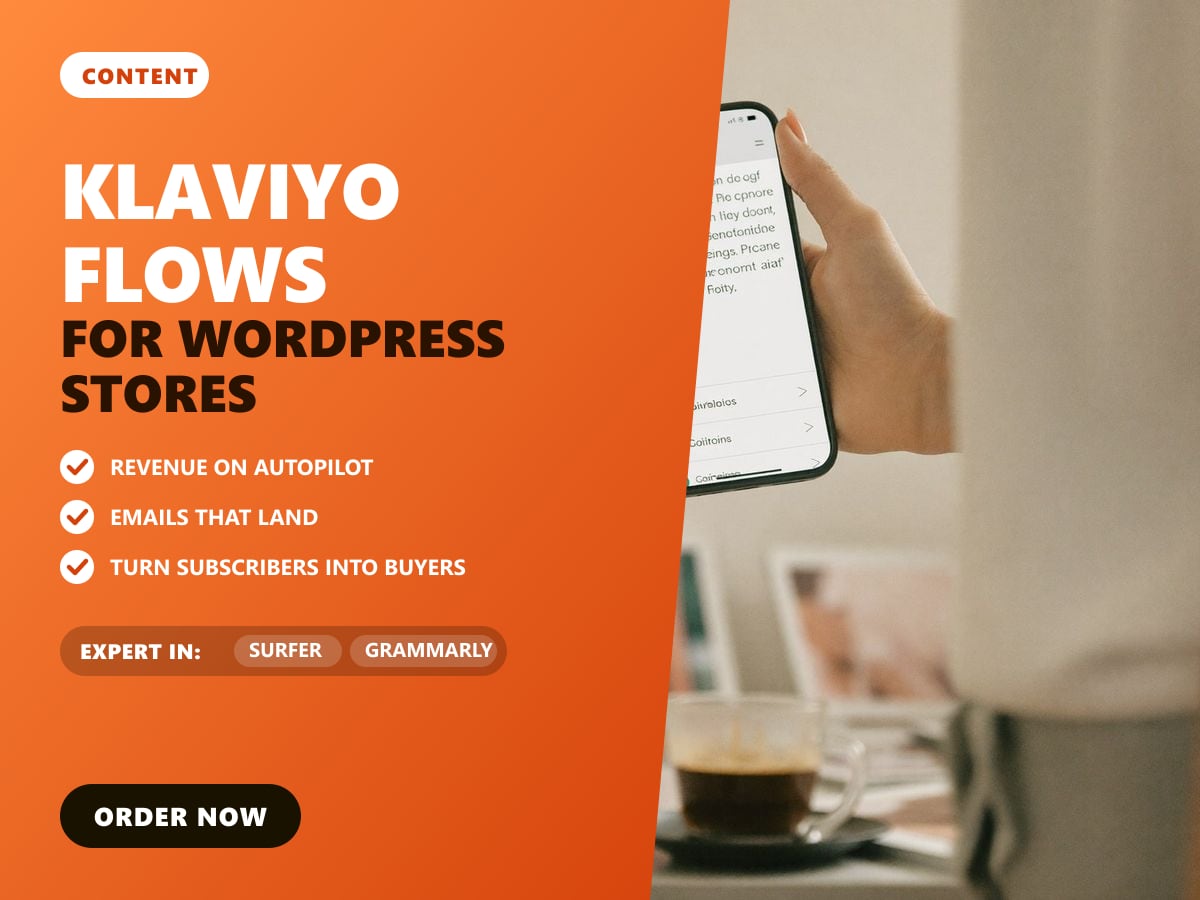 Klaviyo flows for WordPress stores — image 1