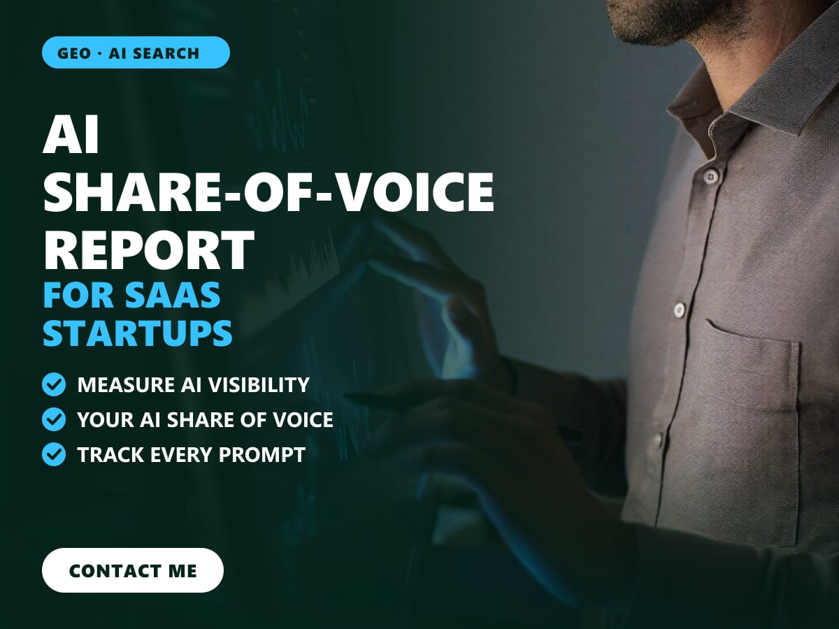 AI share-of-voice report for SaaS startups — image 1