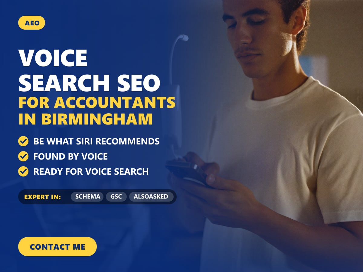 Voice search SEO for accountants in Birmingham — image 1