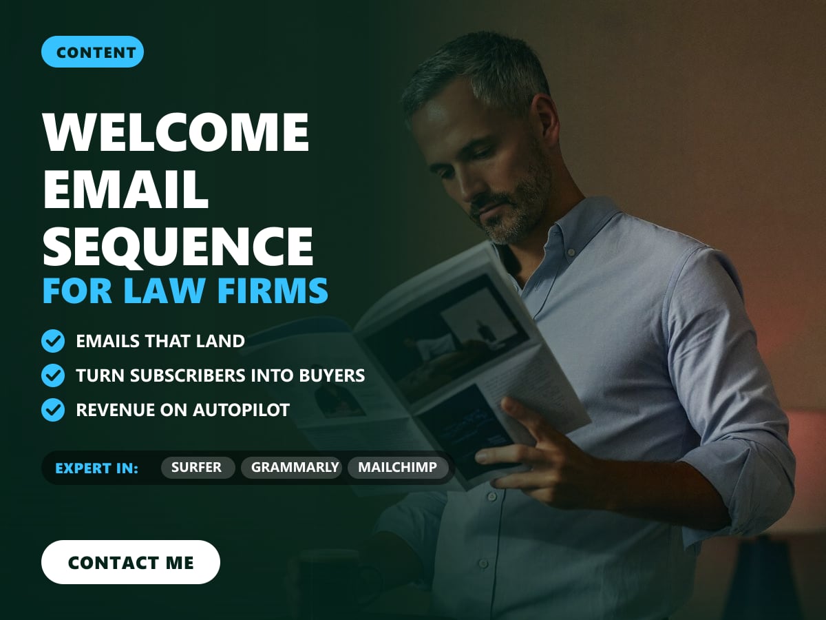 Welcome email sequence for law firms — image 1