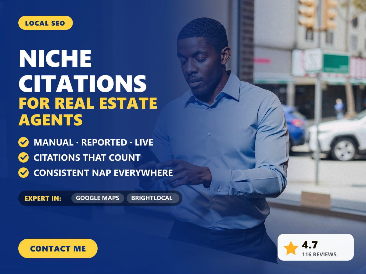 Niche citations for real estate agents — image 1