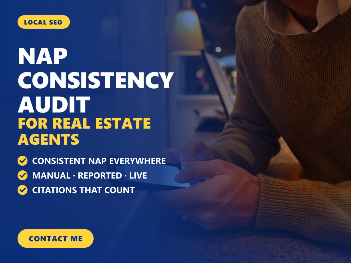 NAP consistency audit for real estate agents — image 1