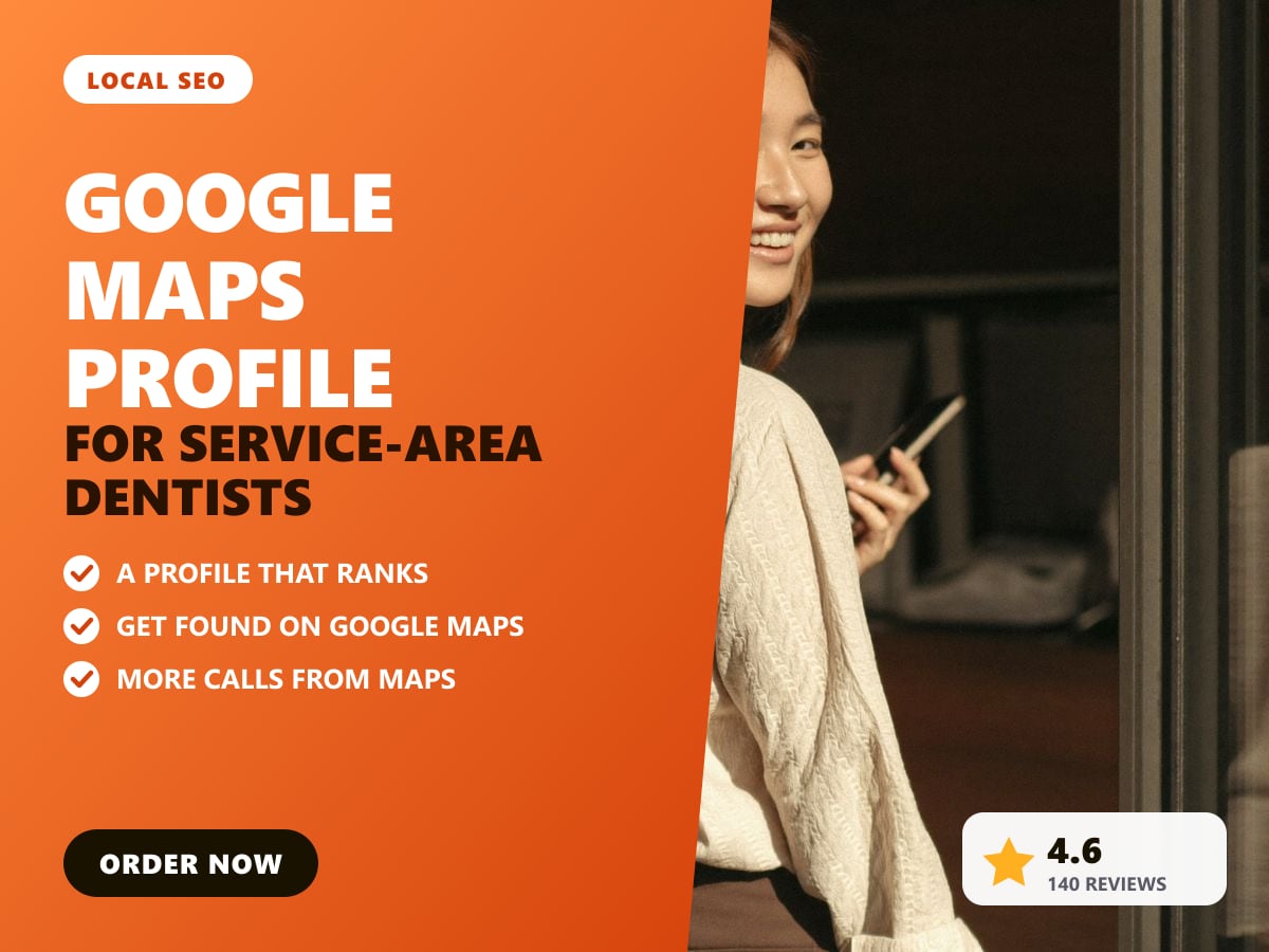 Google Maps profile for service-area dentists — image 1