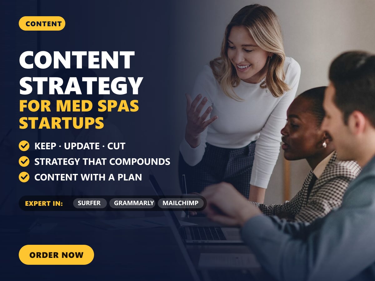 Content strategy for med spas startups — image 1