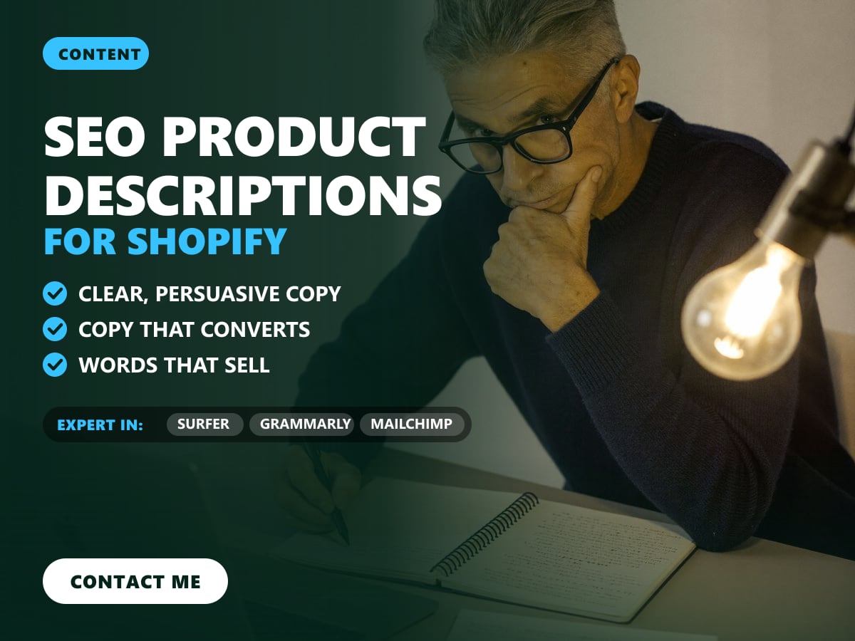 SEO product descriptions for Shopify — image 1