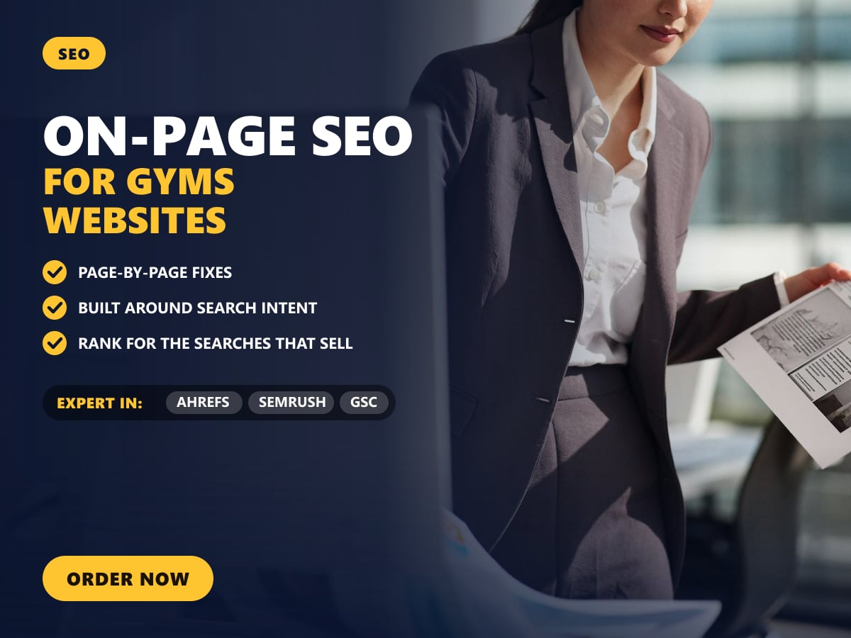On-page SEO for gyms websites — image 1