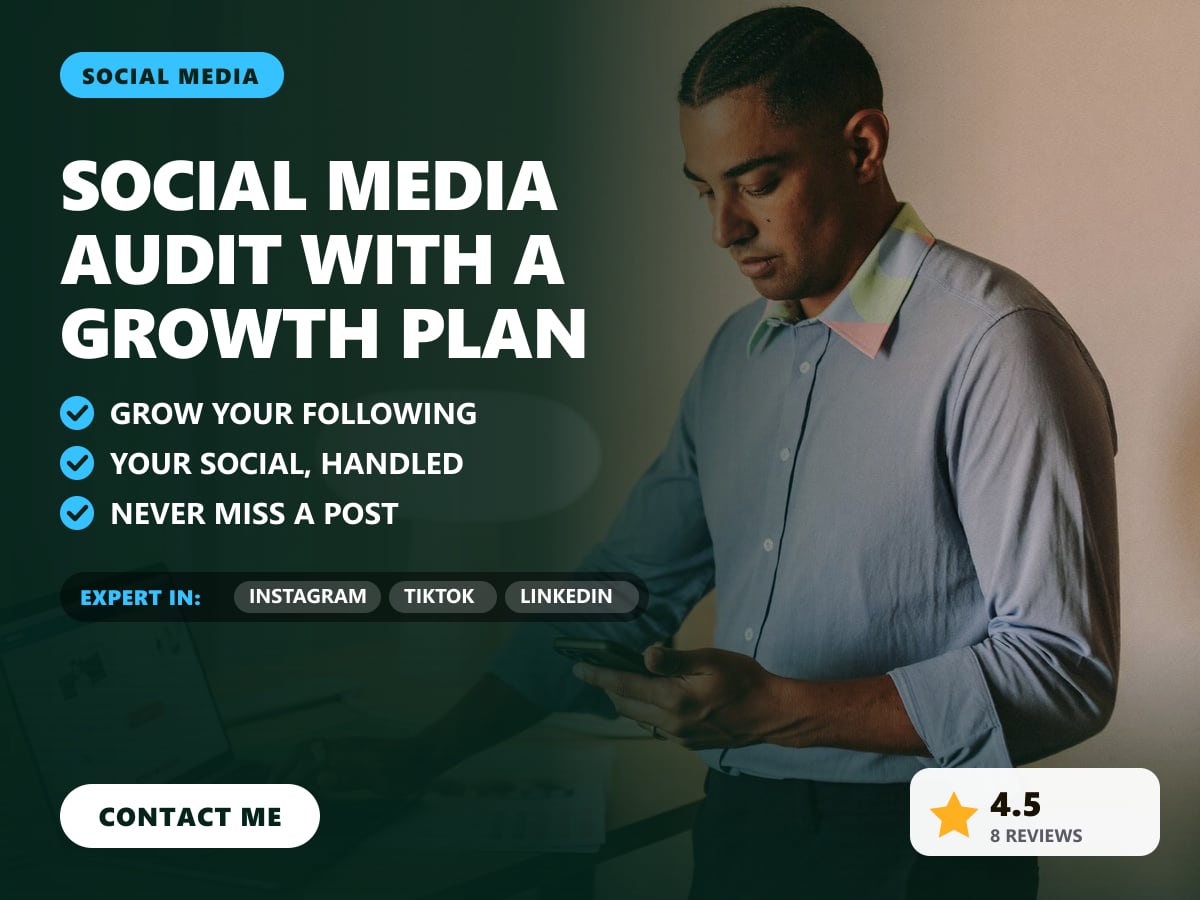 Social media audit with a growth plan — image 1