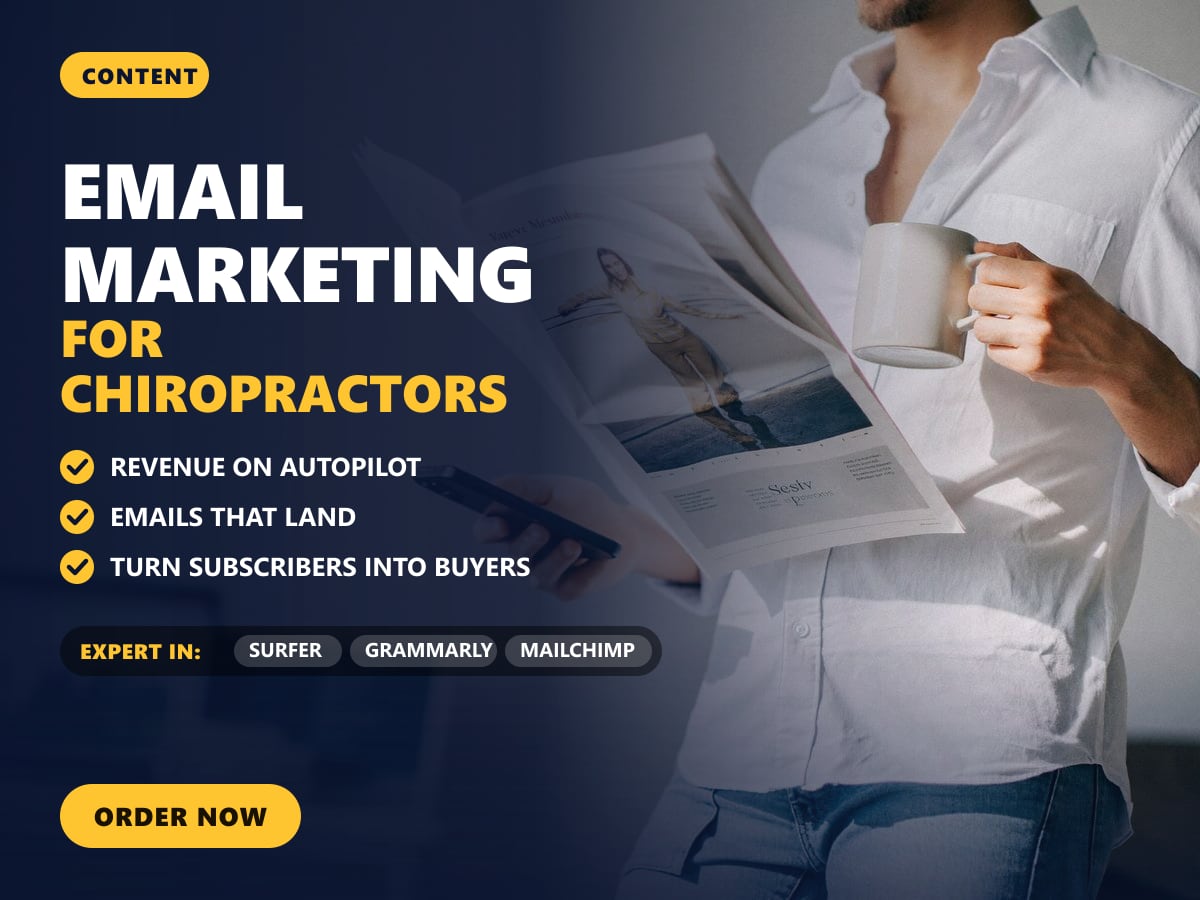 Email marketing for chiropractors — image 1