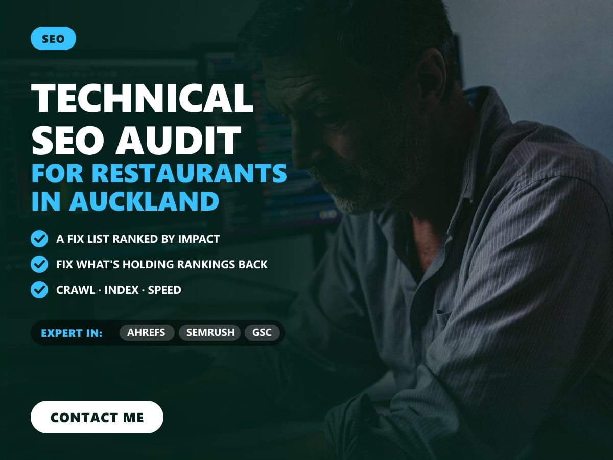 Technical SEO audit for restaurants in Auckland — image 1
