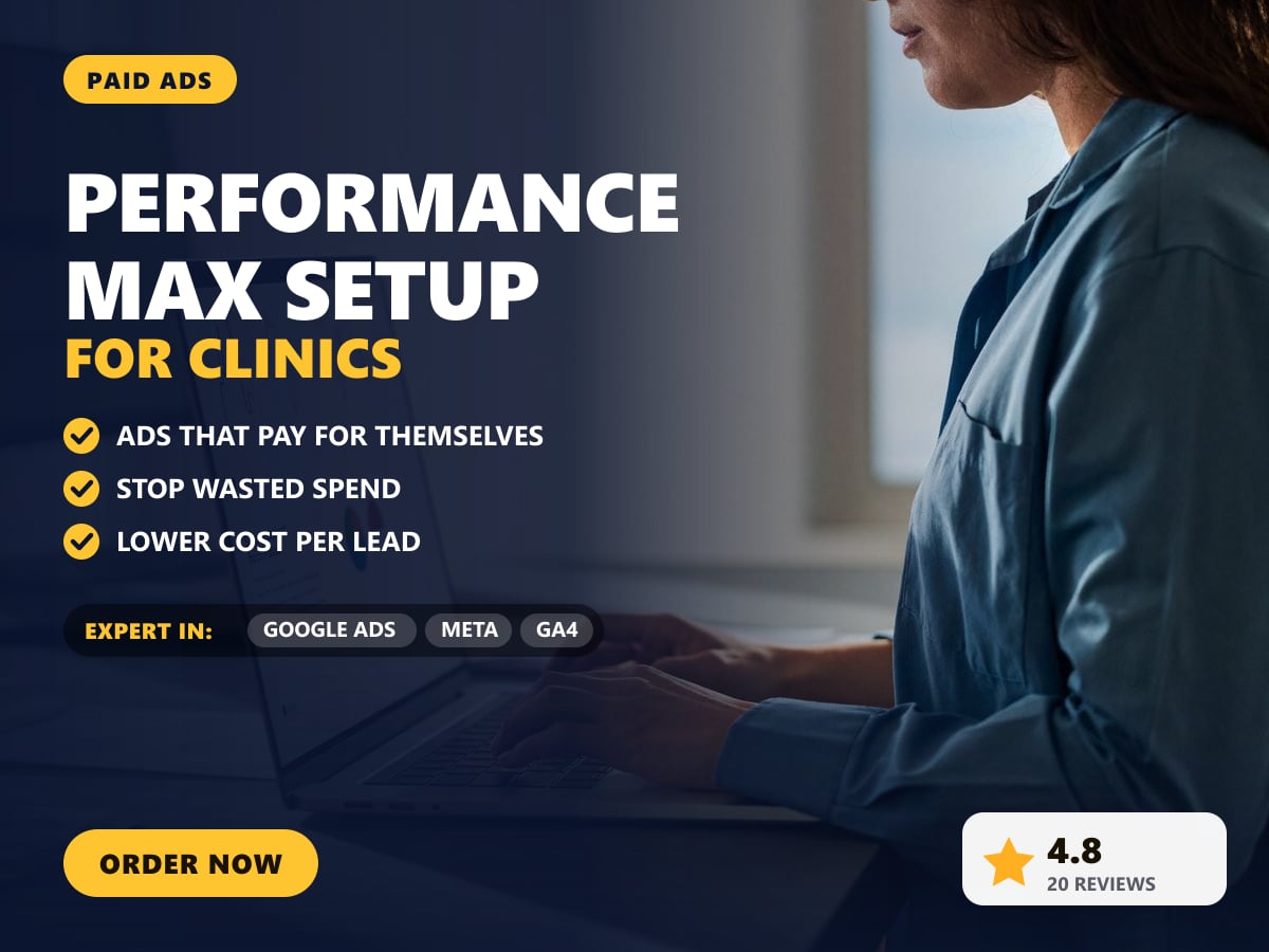Performance Max setup for clinics — image 1