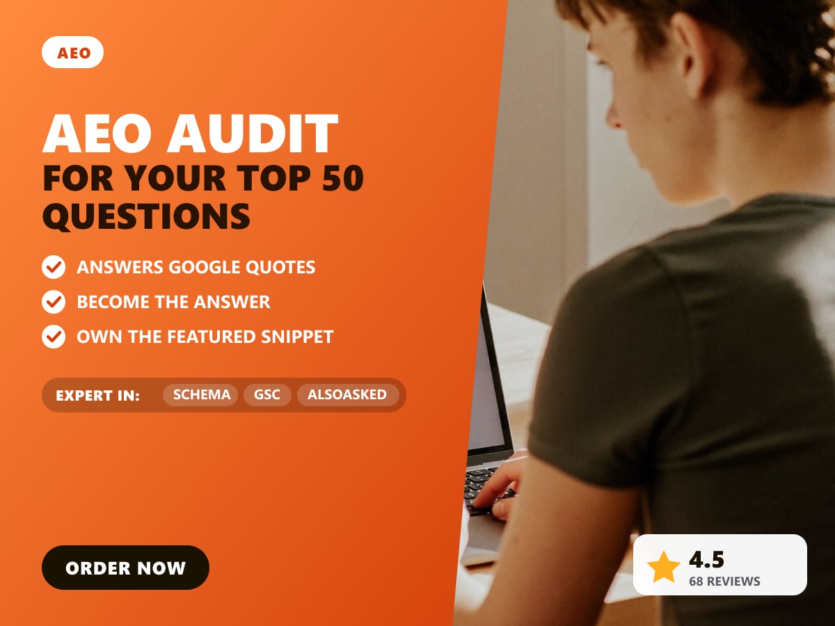 AEO audit for your top 50 questions — image 1