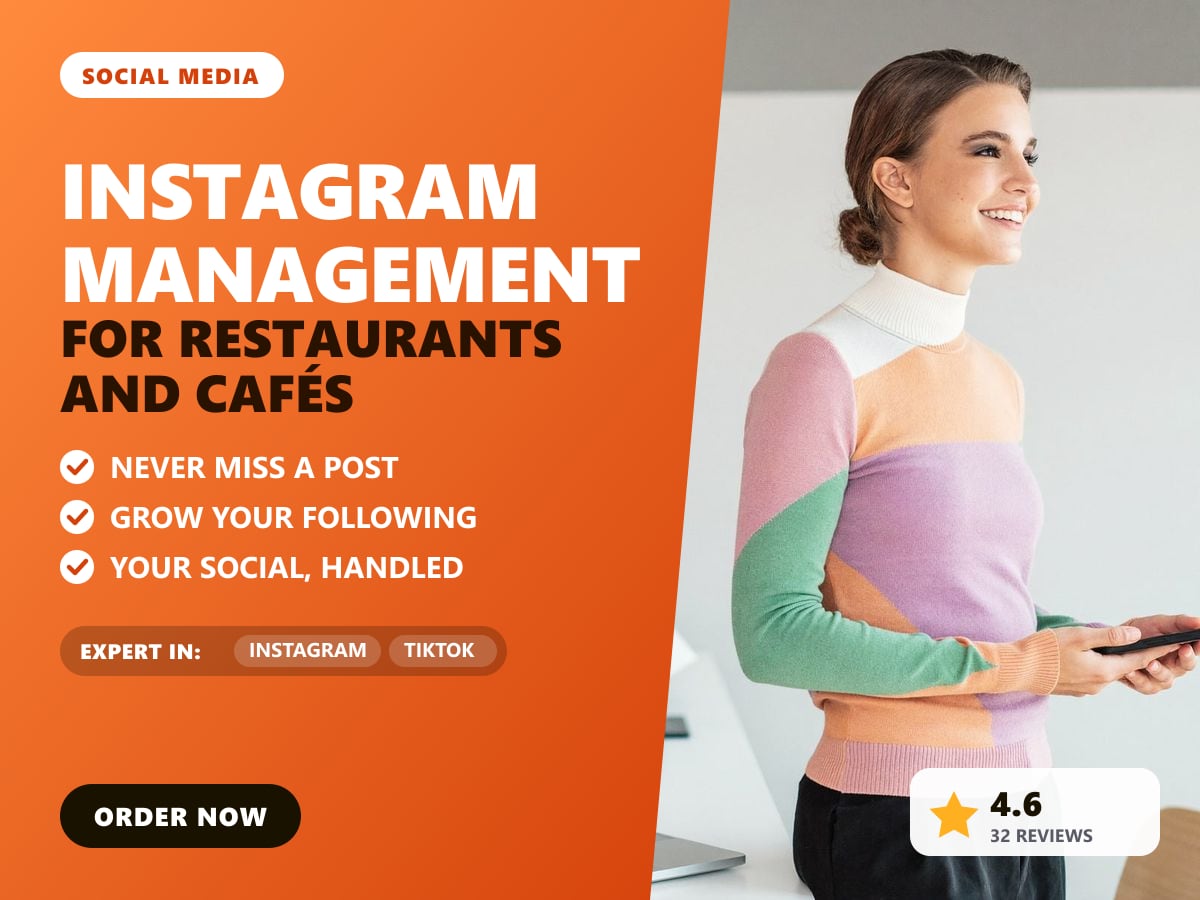 Instagram management for restaurants and cafés — image 1