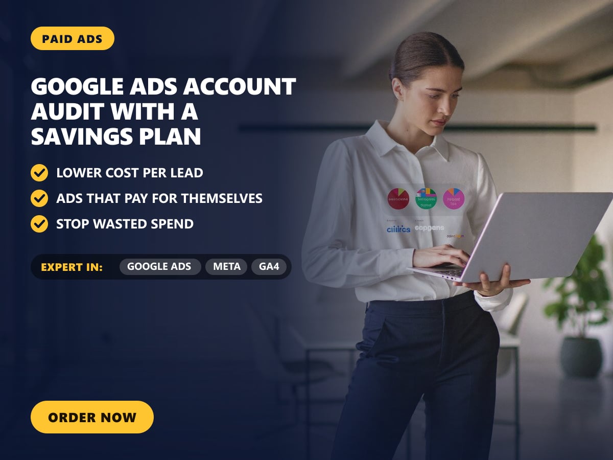Google Ads account audit with a savings plan — image 1