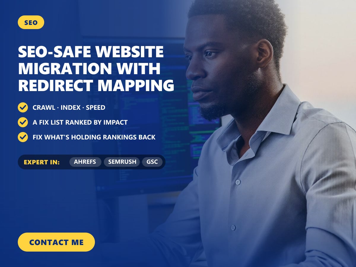 SEO-safe website migration with redirect mapping — image 1