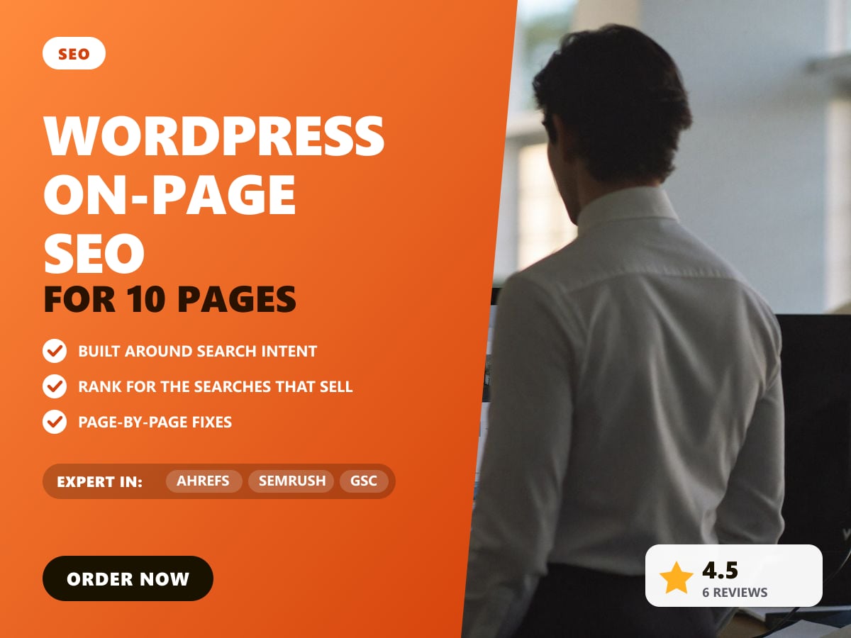 WordPress on-page SEO for 10 pages — image 1