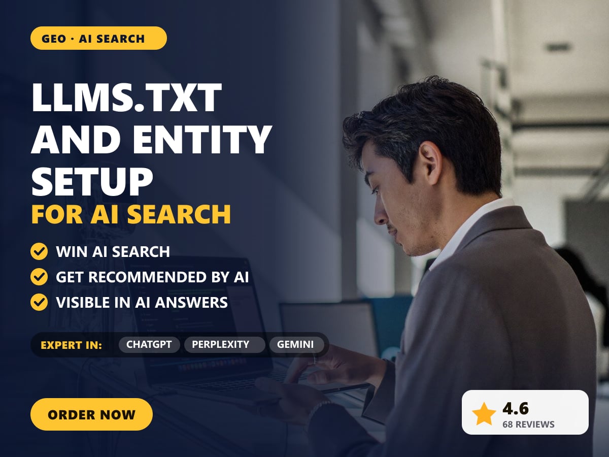 llms.txt and entity setup for AI search — image 1