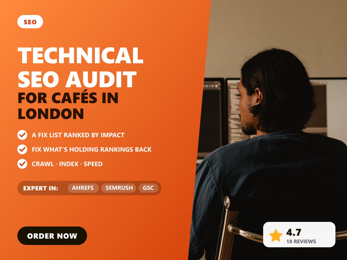 Technical SEO audit for cafés in London — image 1