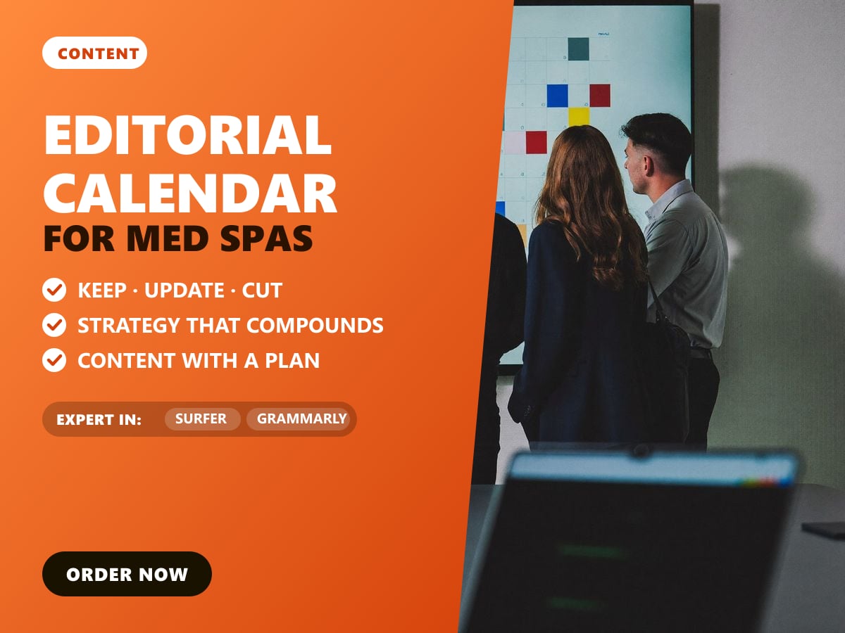 Editorial calendar for med spas — image 1
