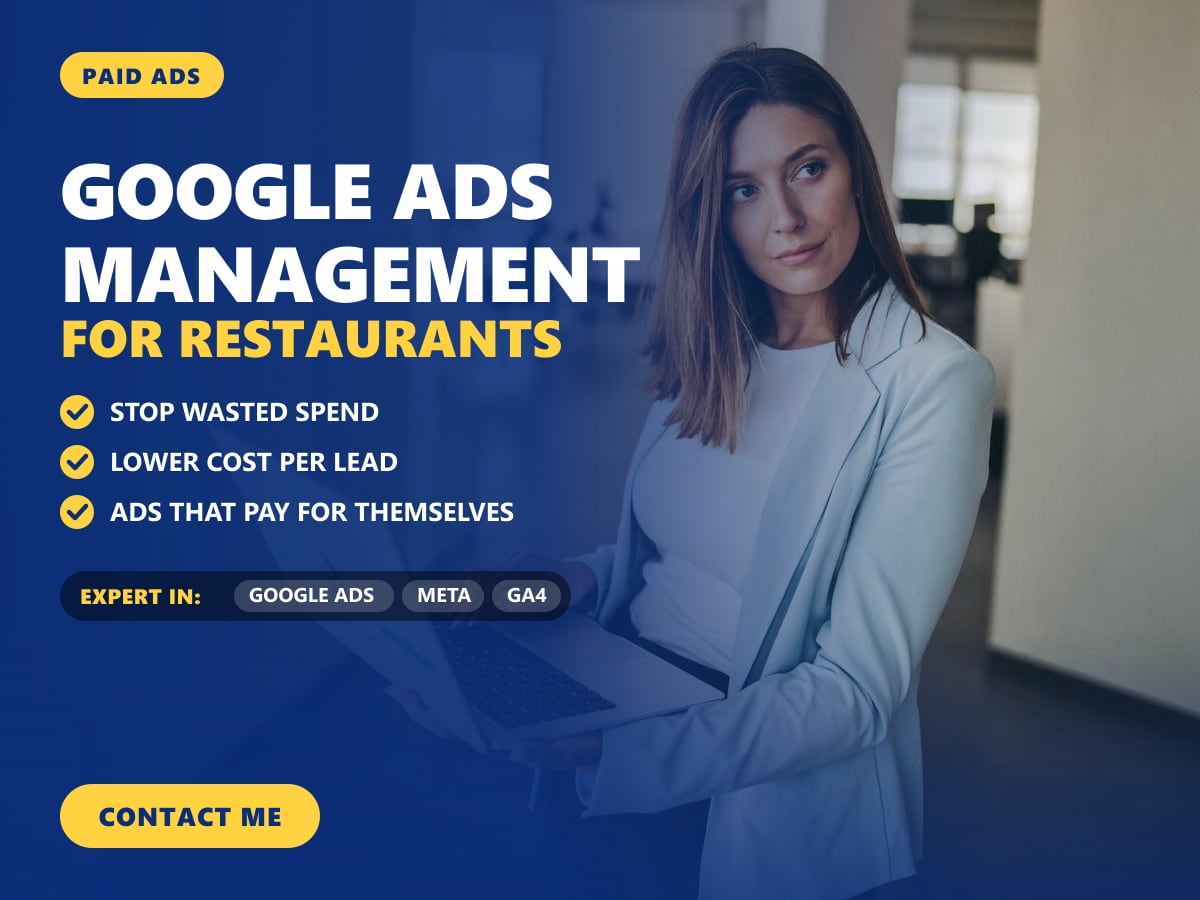 Google Ads management for restaurants — image 1