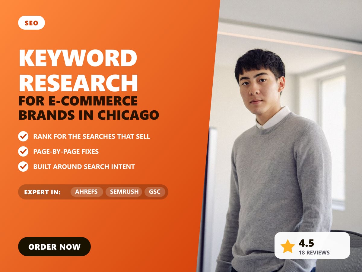 Keyword research for e-commerce brands in Chicago — image 1