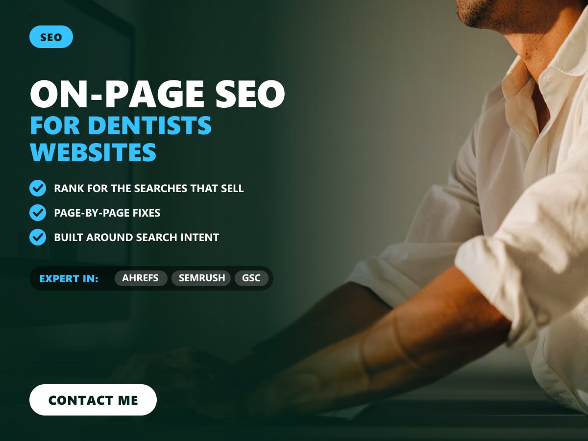 On-page SEO for dentists websites — image 1