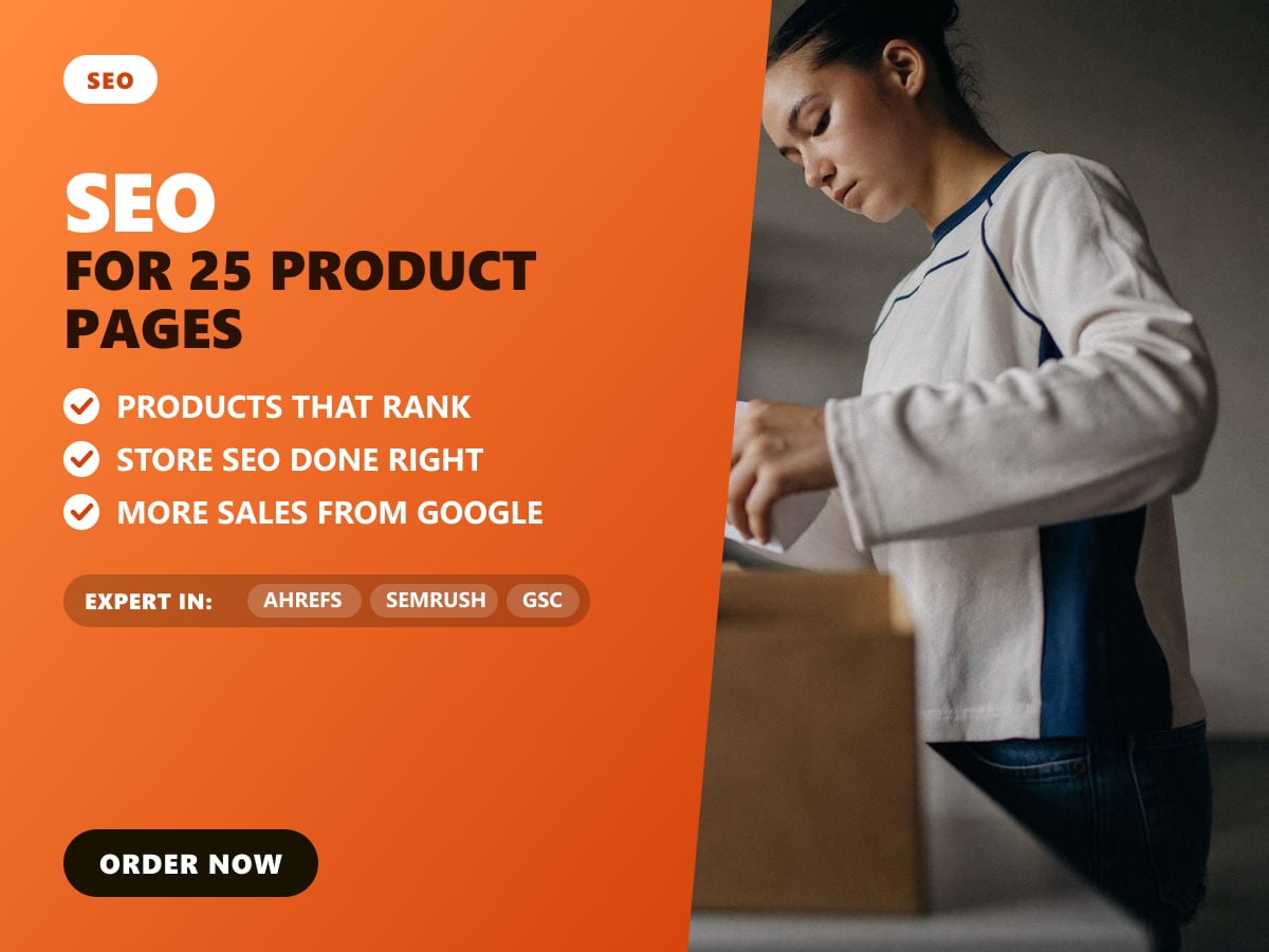 SEO for 25 product pages — image 1