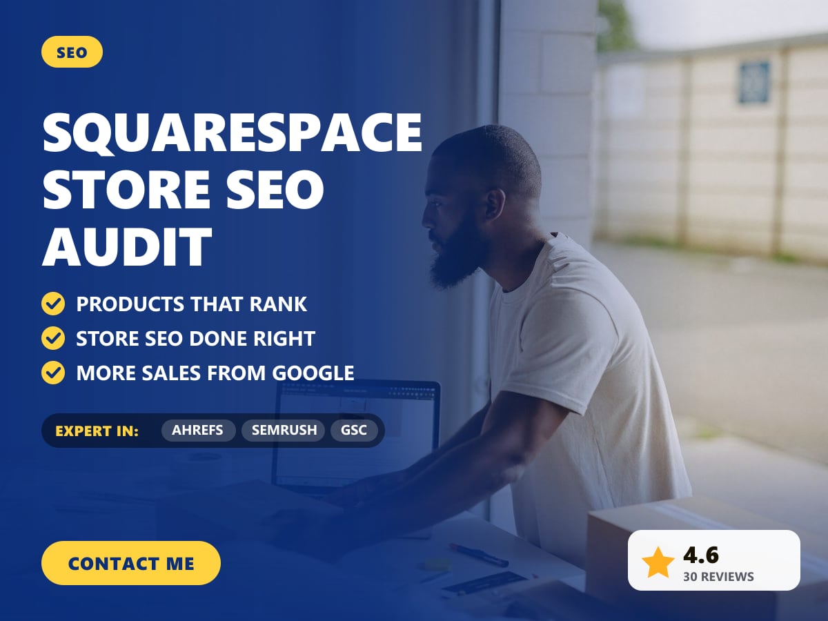 Squarespace store SEO audit — image 1