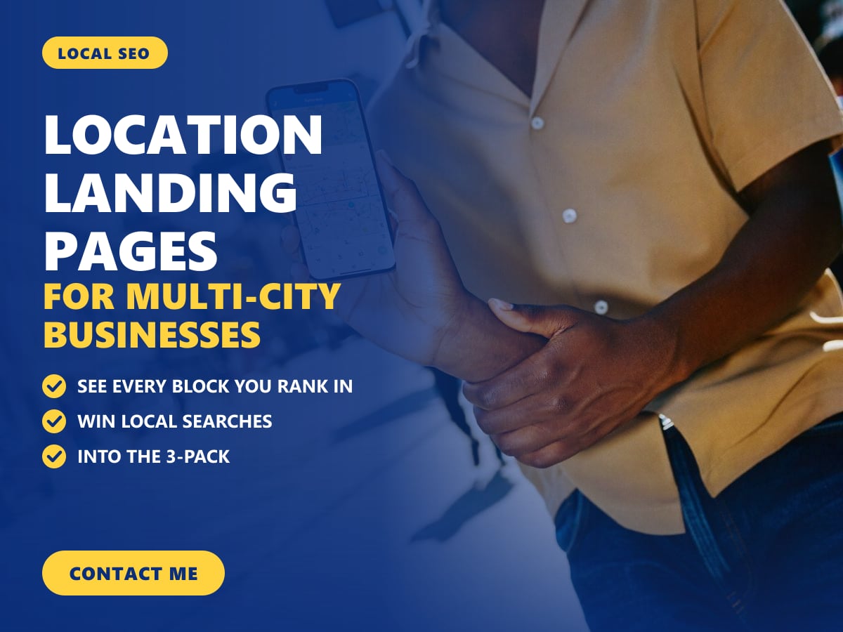 Location landing pages for multi-city businesses — image 1