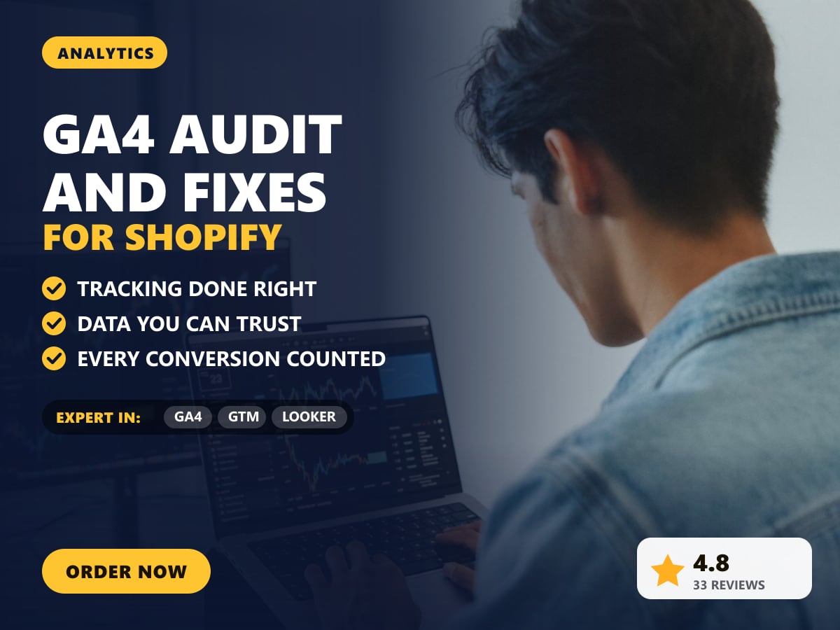 GA4 audit and fixes for Shopify — image 1