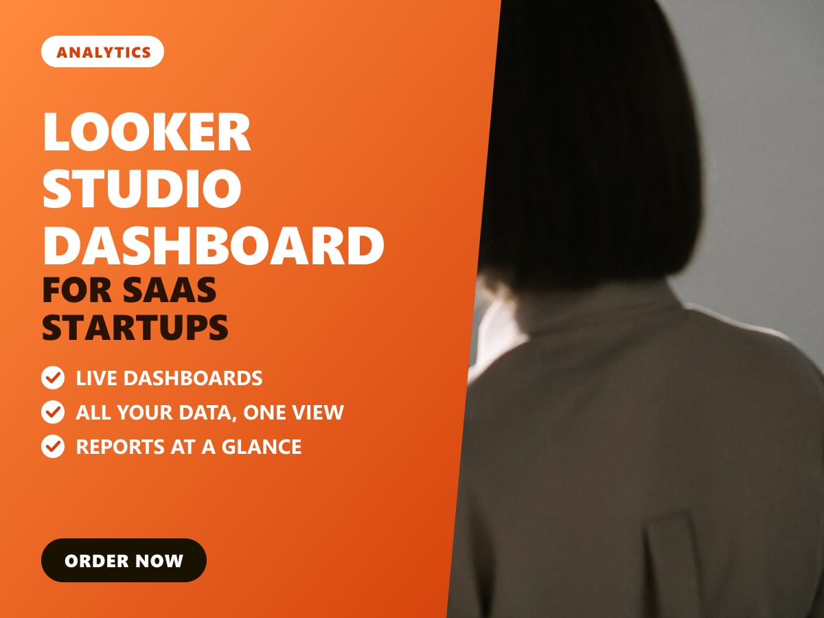 Looker Studio dashboard for SaaS startups — image 1