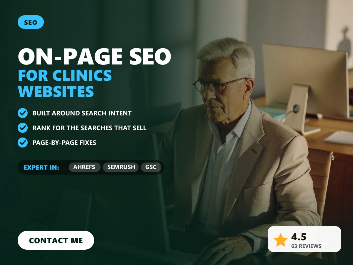 On-page SEO for clinics websites — image 1