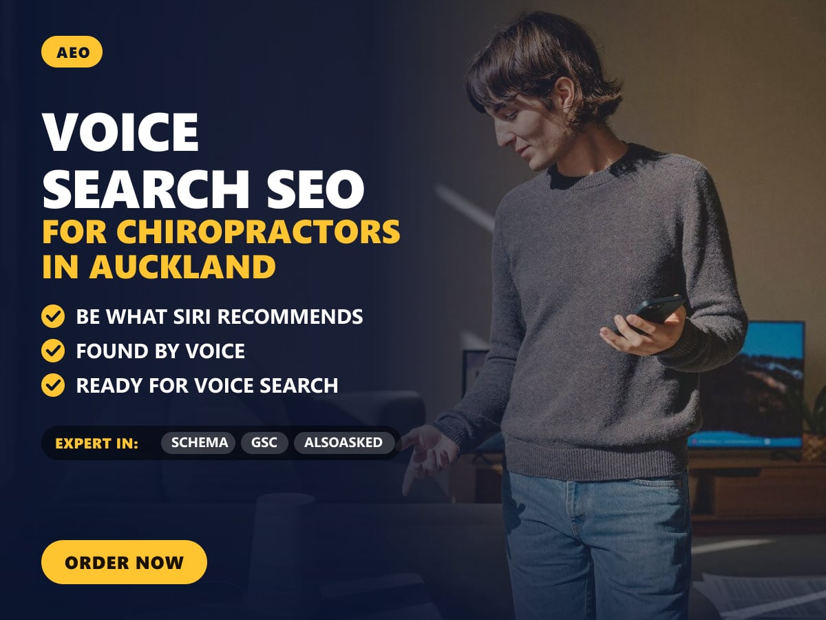 Voice search SEO for chiropractors in Auckland — image 1