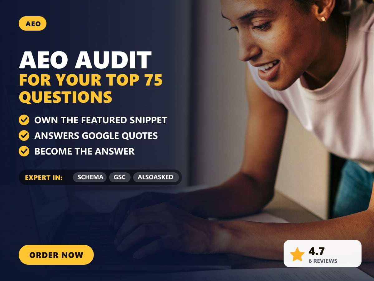 AEO audit for your top 75 questions — image 1