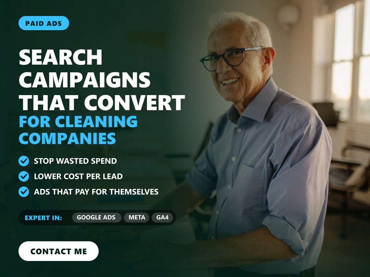 Search campaigns that convert for cleaning companies — image 1