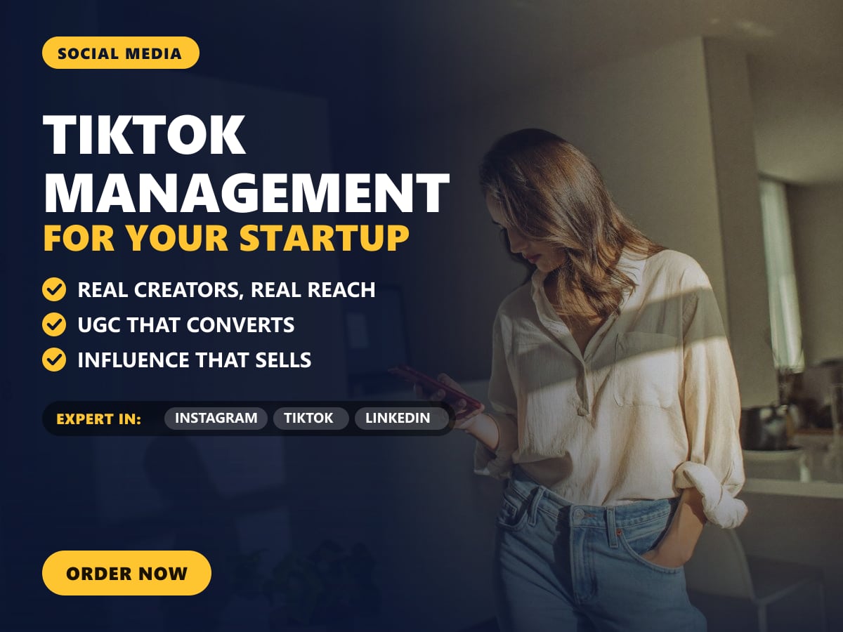 TikTok management for your startup — image 1