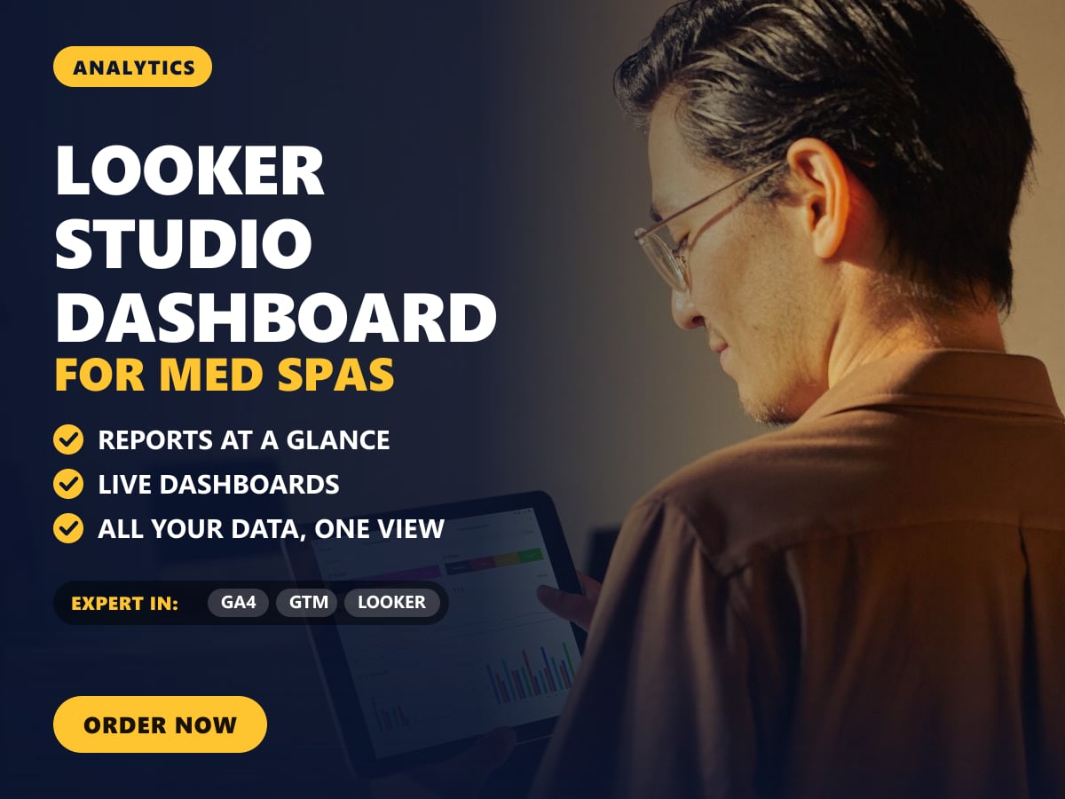Looker Studio dashboard for med spas — image 1
