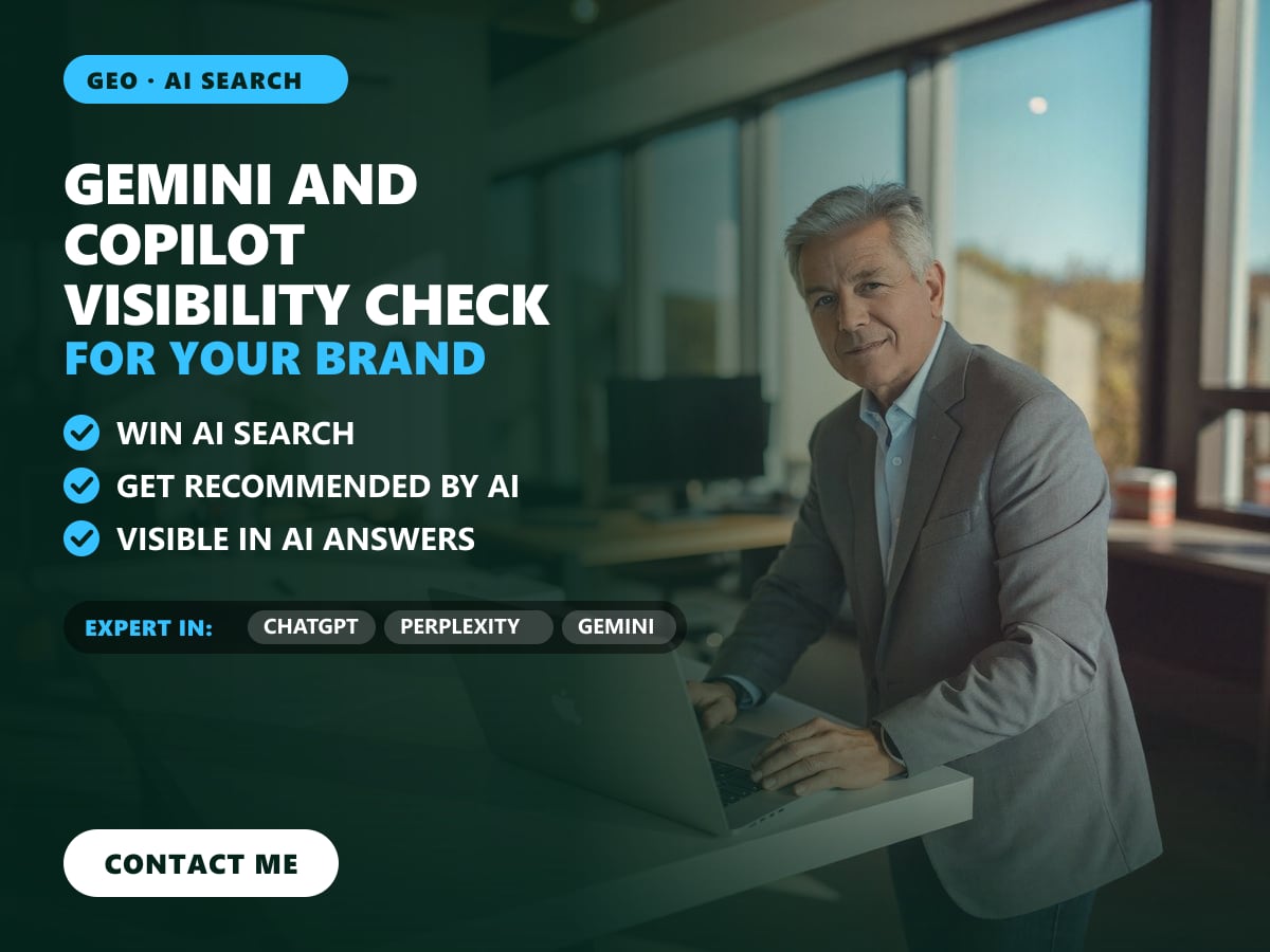 Gemini and Copilot visibility check for your brand — image 1