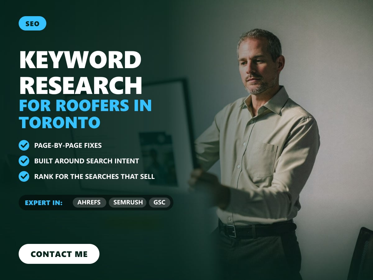 Keyword research for roofers in Toronto — image 1