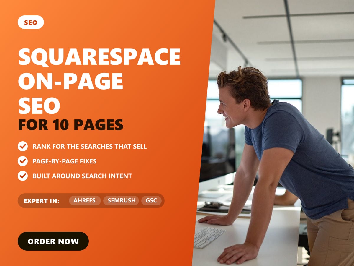 Squarespace on-page SEO for 10 pages — image 1