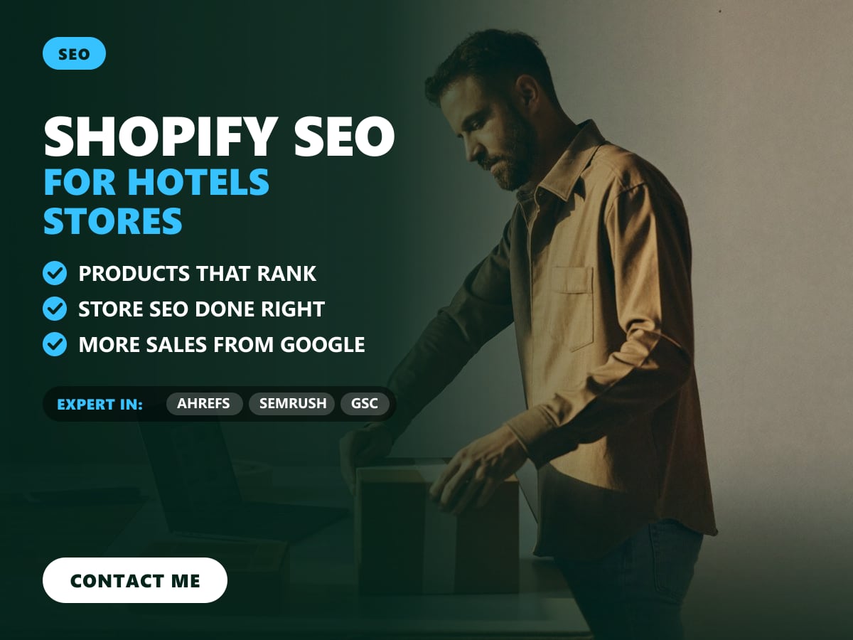 Shopify SEO for hotels stores — image 1