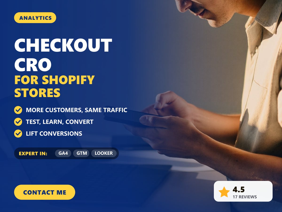 Checkout CRO for Shopify stores — image 1