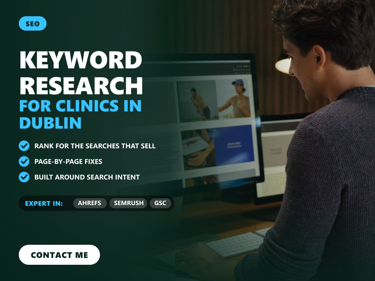 Keyword research for clinics in Dublin — image 1