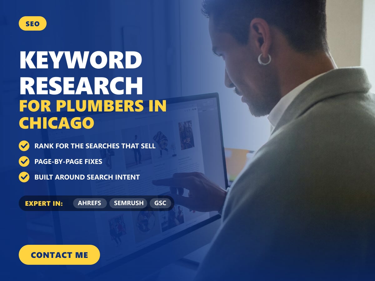 Keyword research for plumbers in Chicago — image 1