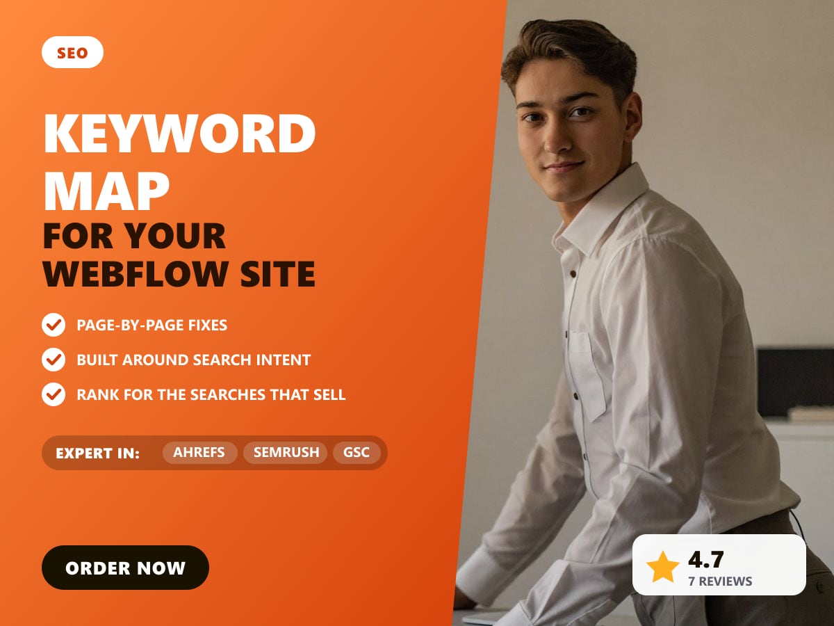 Keyword map for your Webflow site — image 1