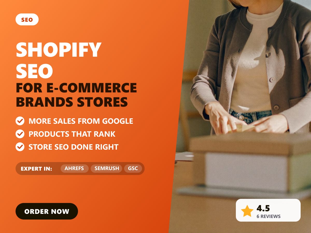 Shopify SEO for e-commerce brands stores — image 1