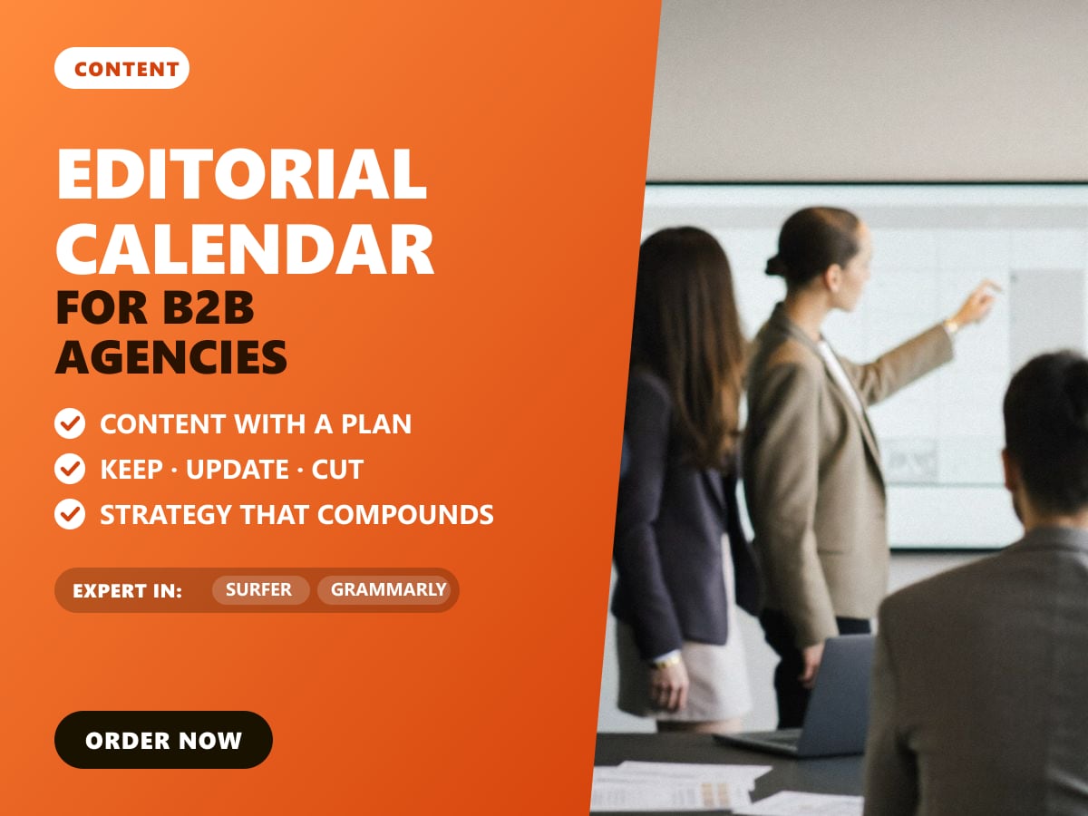 Editorial calendar for B2B agencies — image 1